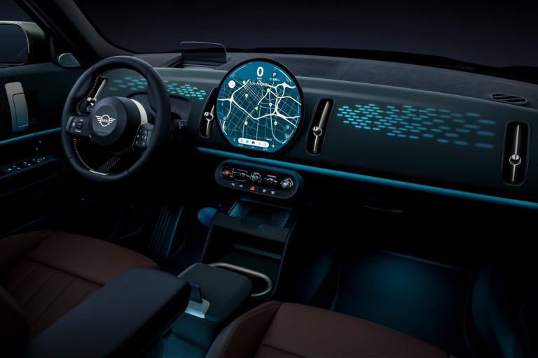 MINI Countryman Electric - mosaïque - intérieur