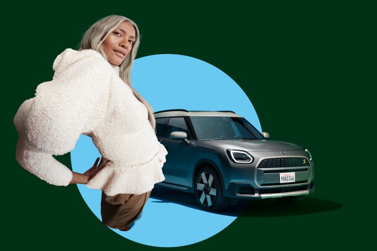 Nouveau MINI Countryman Electric - teaser - tenez-moi informé